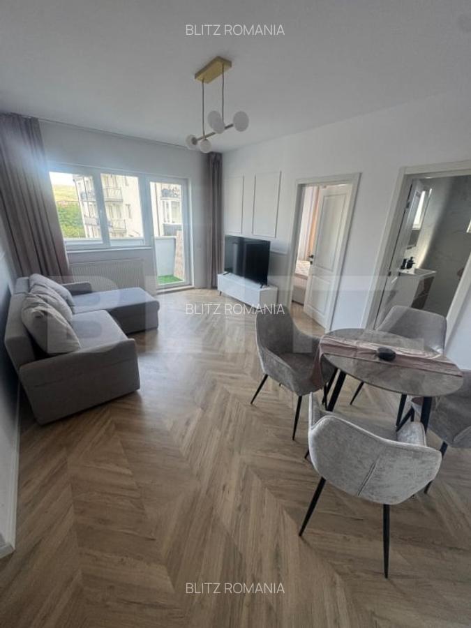 Aprtament mobilat si utilat, 2 camere cu balcon si parcare, zona Terra - 2