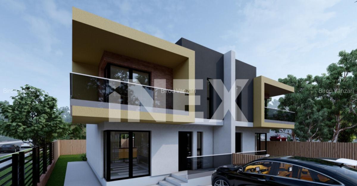 TVA inclus | Proiect NOU de case cu 4 came Trivale | Zona Pl - 1