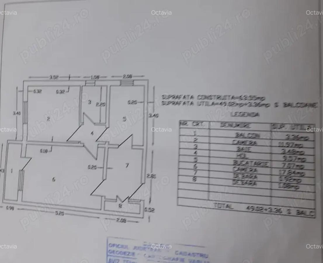 Vand apartament 2 camere zona Stadion - Republicii - 10
