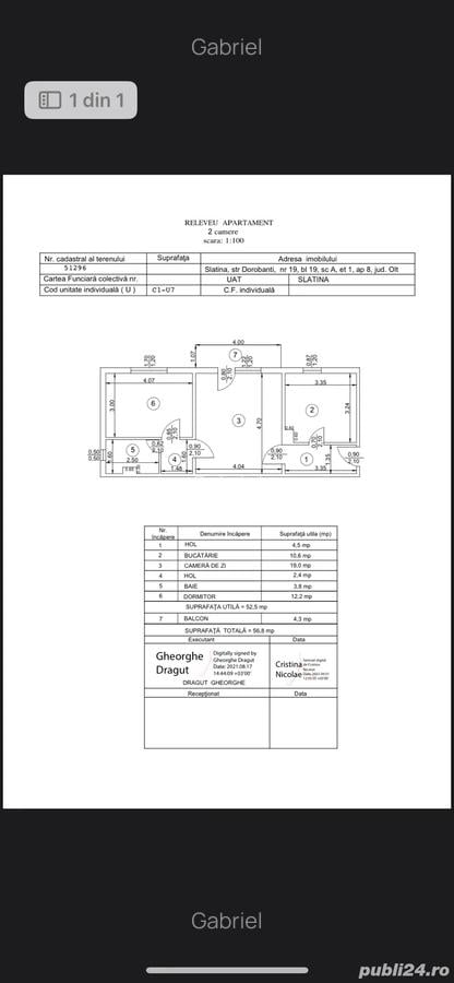Apartament 2 camere Steaua Et1 - 4