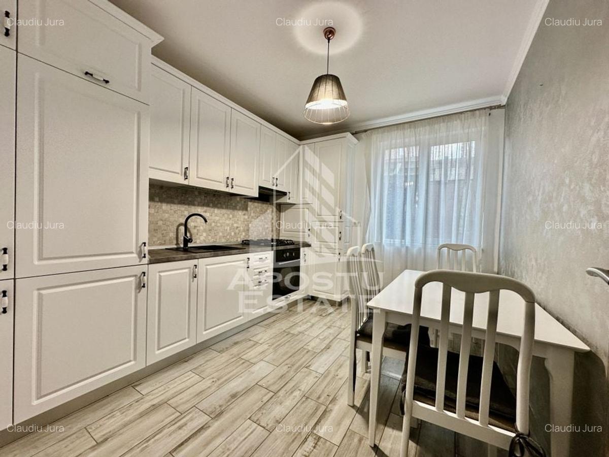 Apartament cu 3 camere semidecomandat, mobilat în Giroc - 4