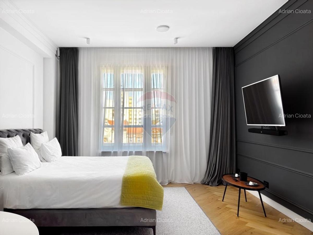 Vedere directa spre Piata Unirii, finisaje lux, apart. chirie, 97.6 mp - 12