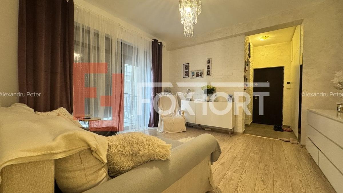 Apartament cu 2 camere semidecomandat, mobilat în Giroc - 9