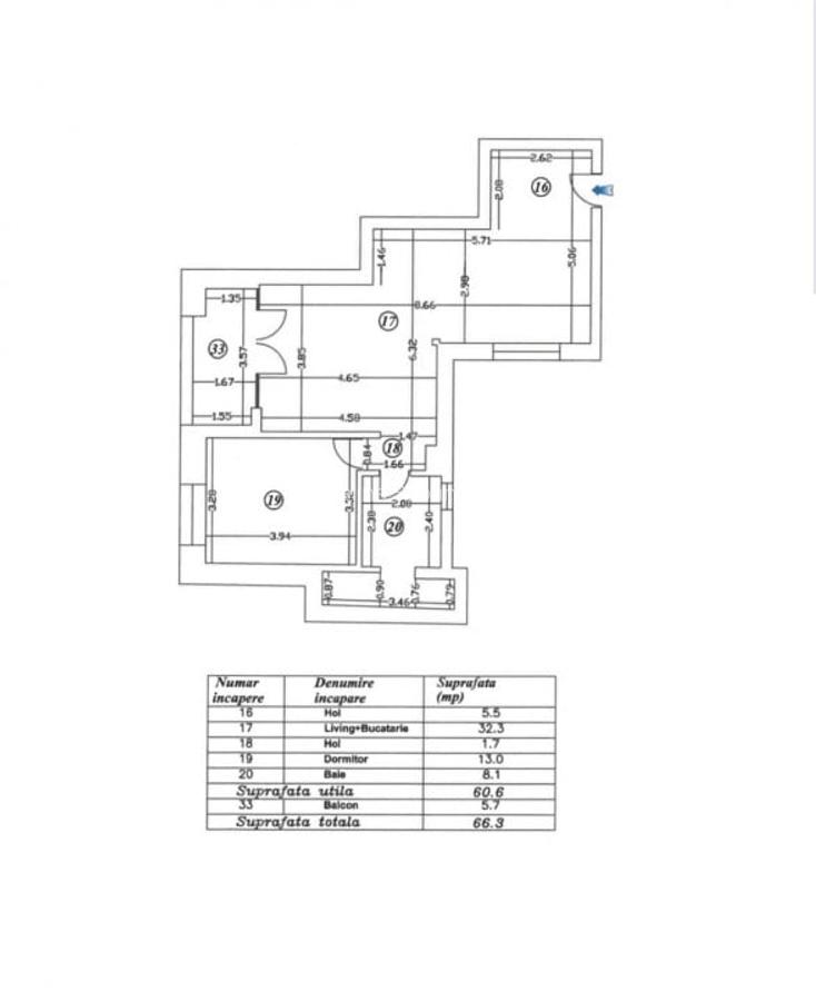 Apartament 2 camere - zona Floreasca - bloc nou - 7