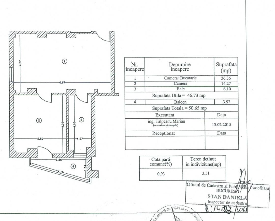 Apartament 2 camere Nerva Traian- Timpuri Noi- Unirii- 2014 - 9