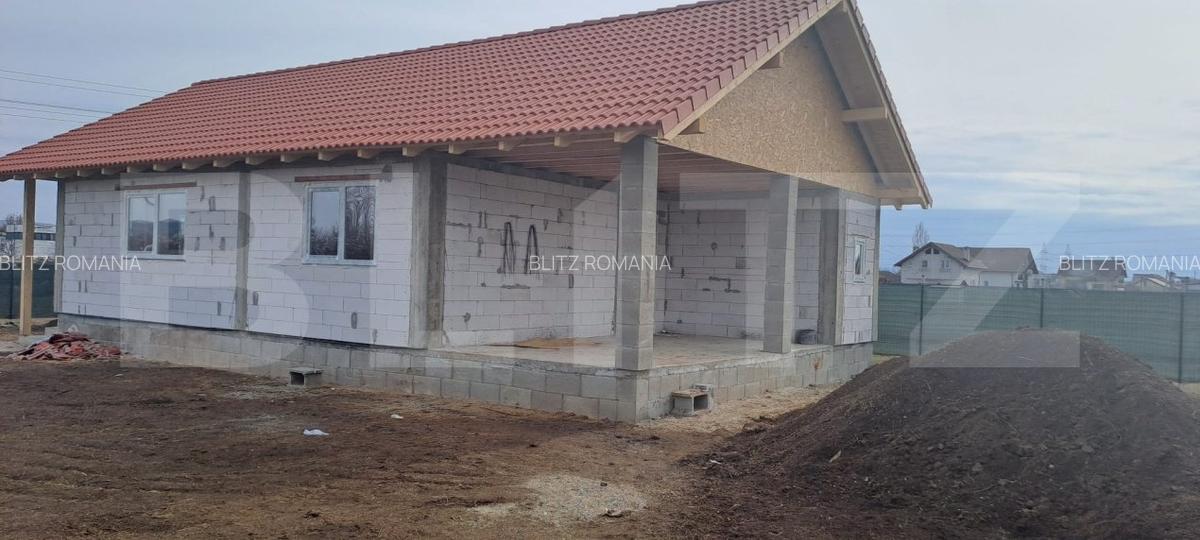 Casa la rosu cu 4 camere, 1134 mp teren, zona Barabant - 3