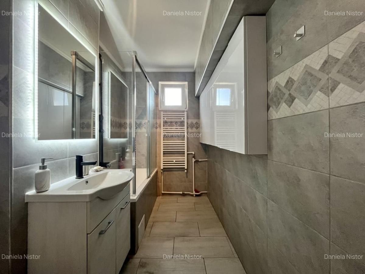Apartament cu 3 camere semidecomandat, mobilat în Nufărul - 8