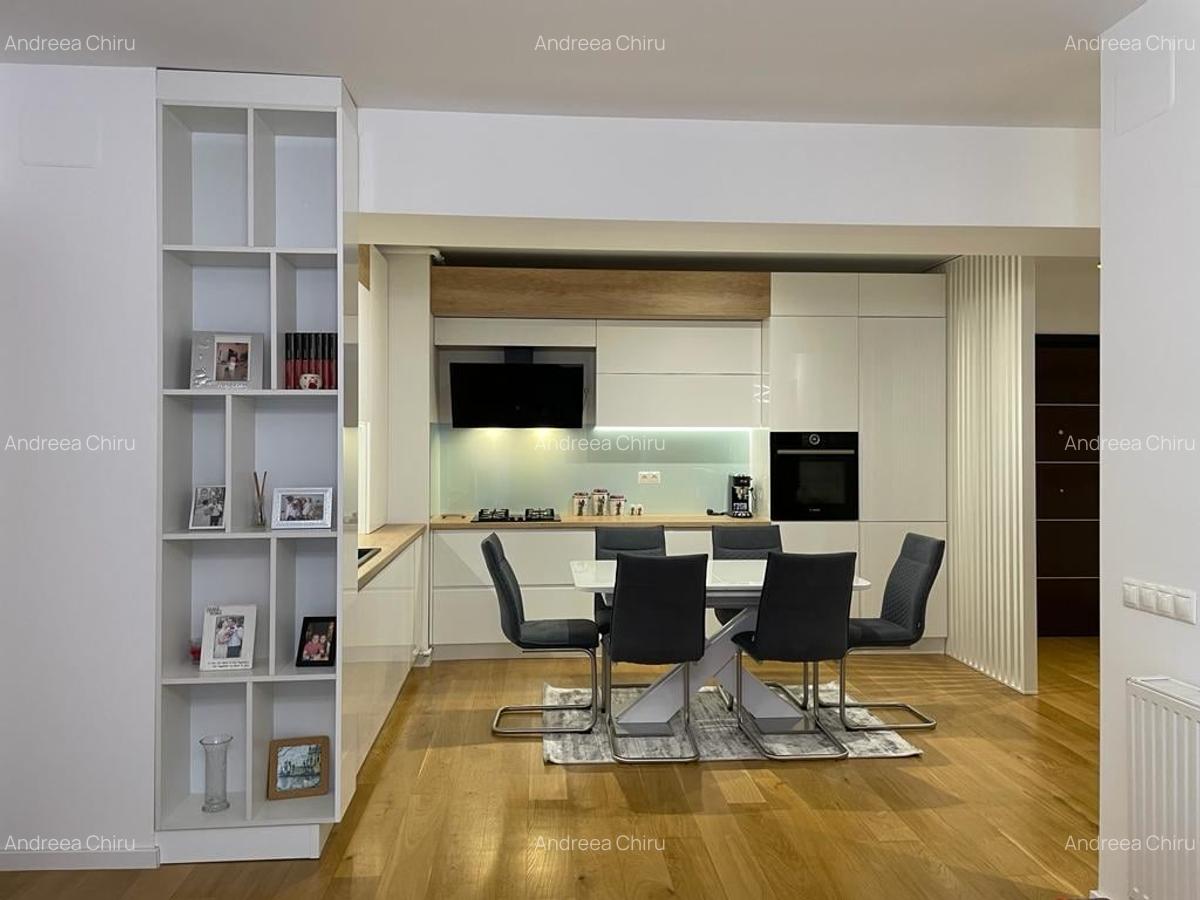 Apartament cu 3 camere, mobilat în Barbu Văcărescu - 7