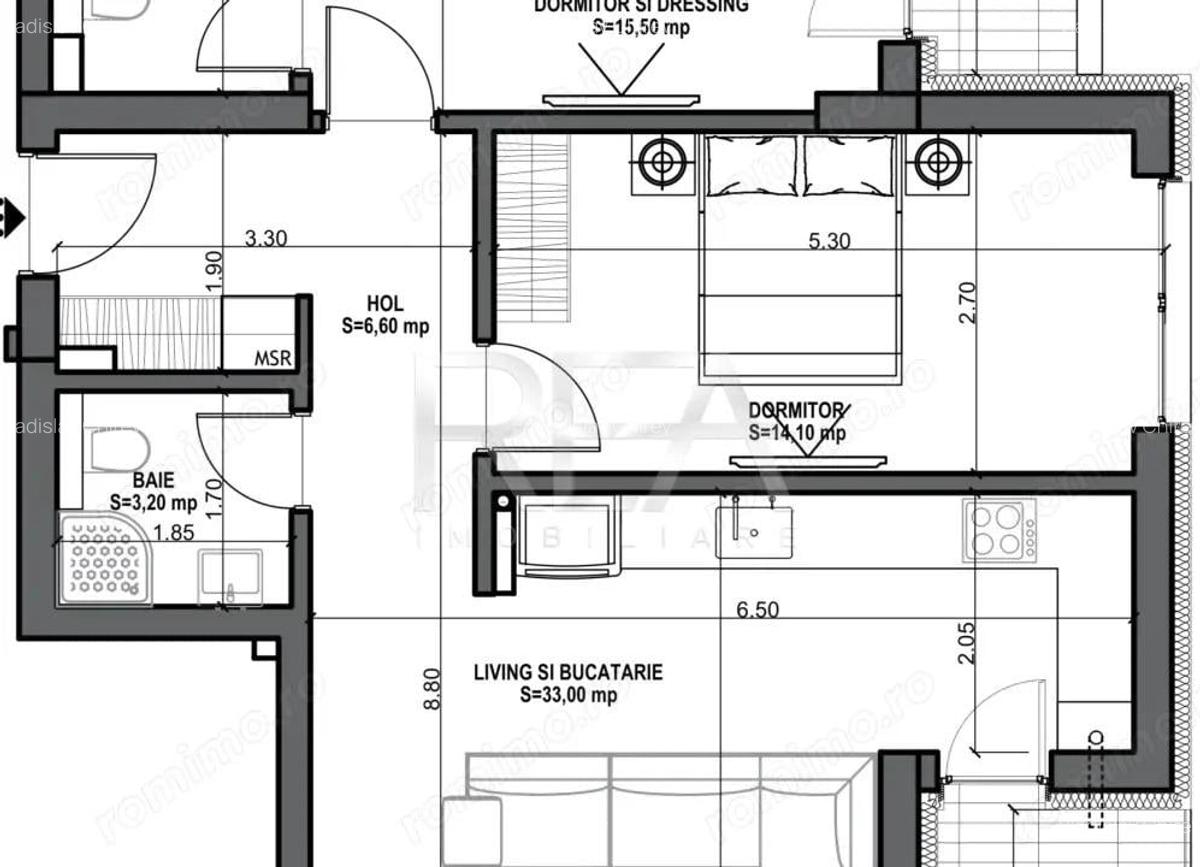 3 camere 94,80 mp in Mosilor la 8 min Metrou Obor - 3 3 camere 94,80 mp in Mosilor la 8 min Metrou Obor - 3
