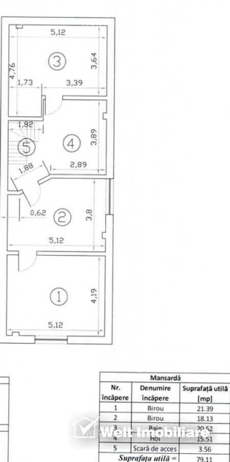 Spatiu de birouri de vanzare - zona premium Grigorescu - 5