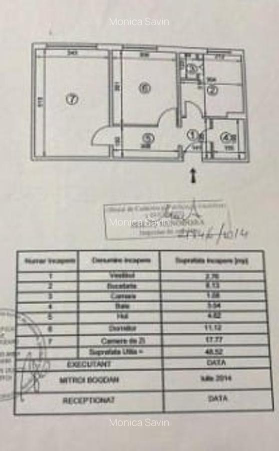 Giurgiului-Drumul Gazarului-Apartament de  2 camere decomandat - 6