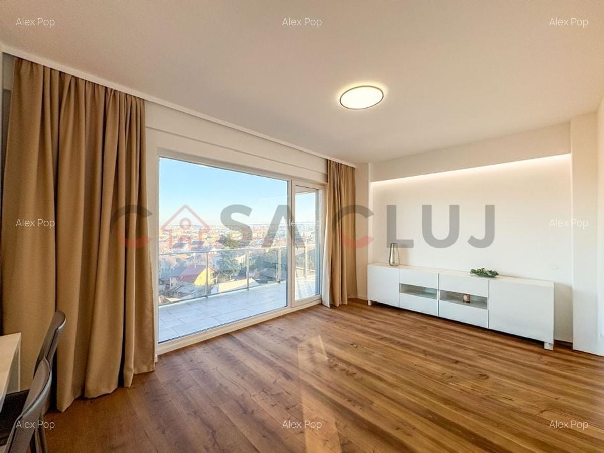 2 camere, finisat mobilat la cheie, vedere panoramica! - 2