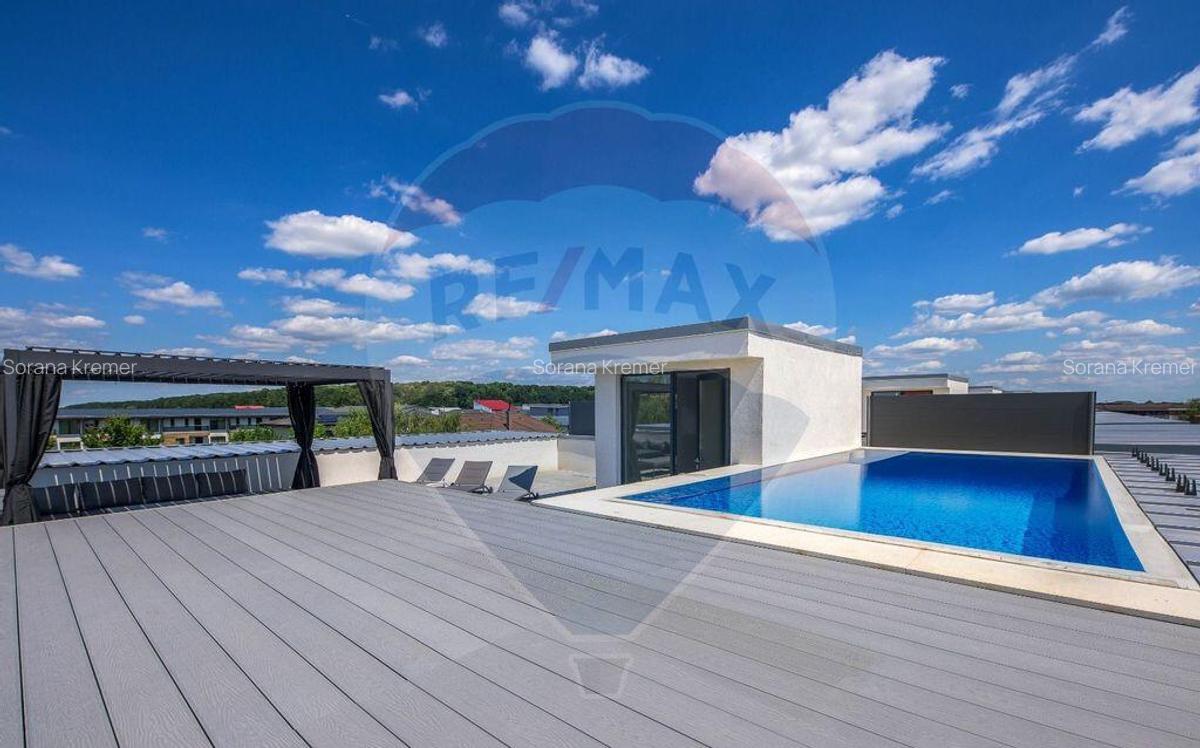 Vila smart 6 camere cu rooftop pool de inchiriat - 22