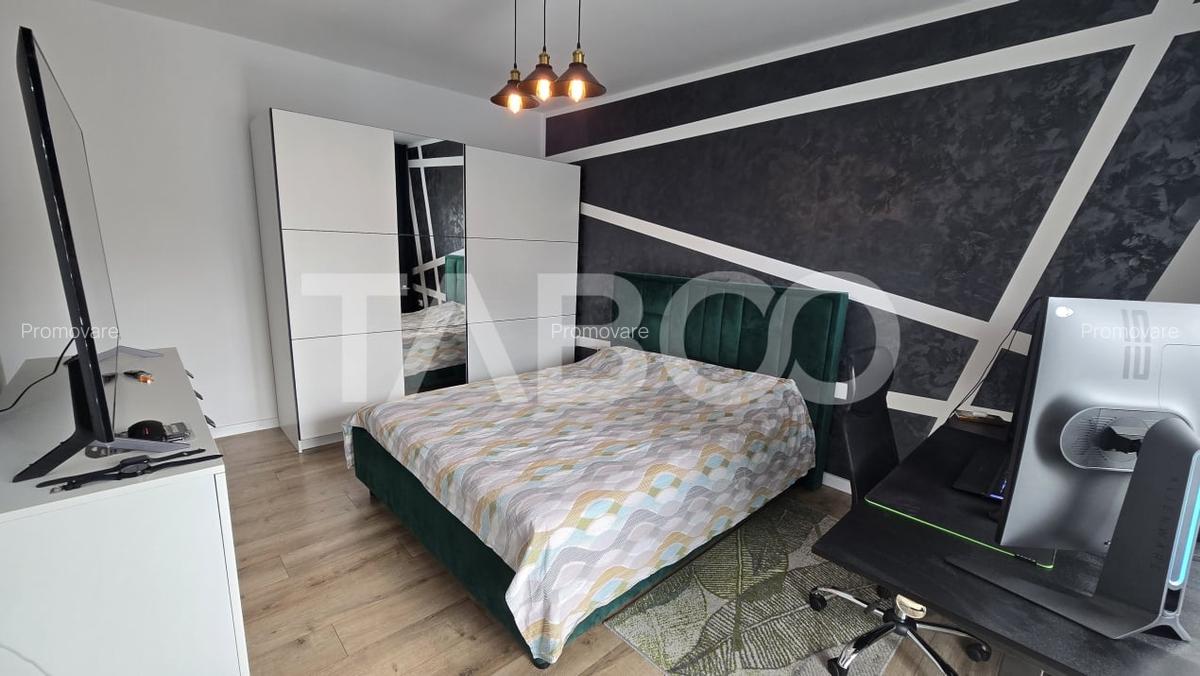 Apartament de vanzare 2 camere balcon parcare mobilat utilat Selimbar - 7