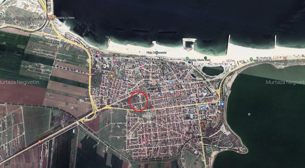 Teren de vanzare in statiunea Eforie Nord - 1