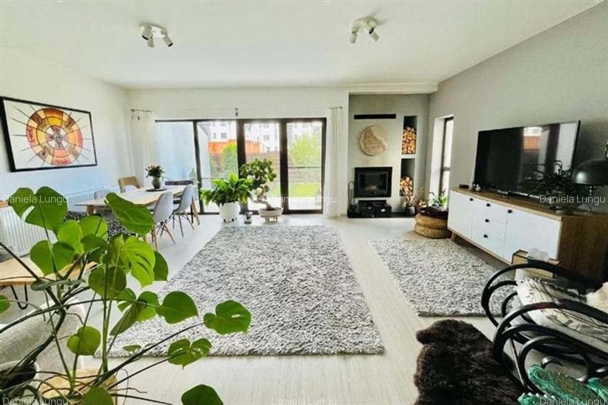Casa cu living 25 mp,semineu,panouri fotovoltaice 3KW, Lempes, strada asfaltata, - 7