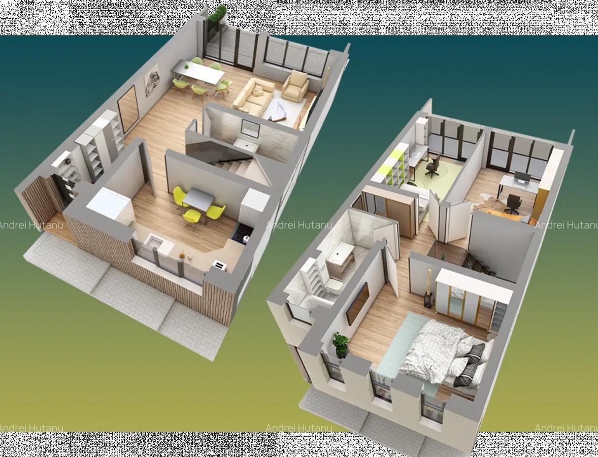CASA PREMIUM CU 4 CAMERE , COMPLEX REZIDENTIAL PLATOU GALATA - 8