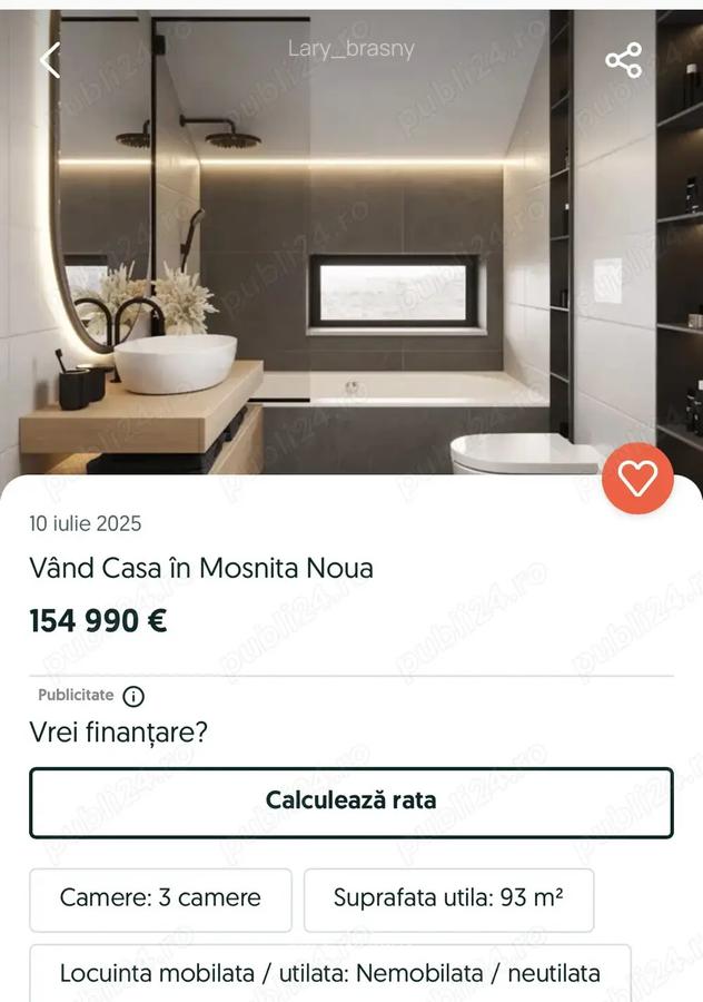 Vand casa in Mosnita Noua, Timisoara - 2