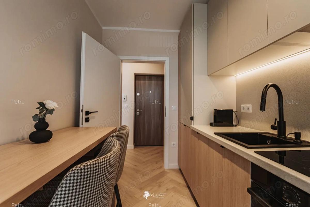 Garsoniera de lux, decomandata, 31mp utili, balcon, parcare, bloc cu lift - 2