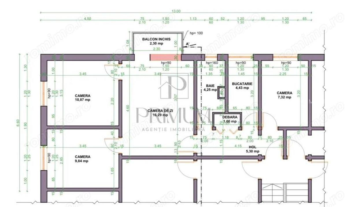 TAKE IONESCU - 4 CAM - RENOVAT - CENTRALA - BOXA - ZONA EXCELENTA - 10