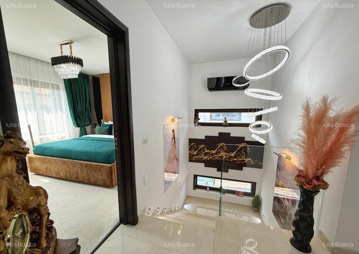 Casa individuala mobilata || 4 camere 2 bai || Zona linistita || - 12