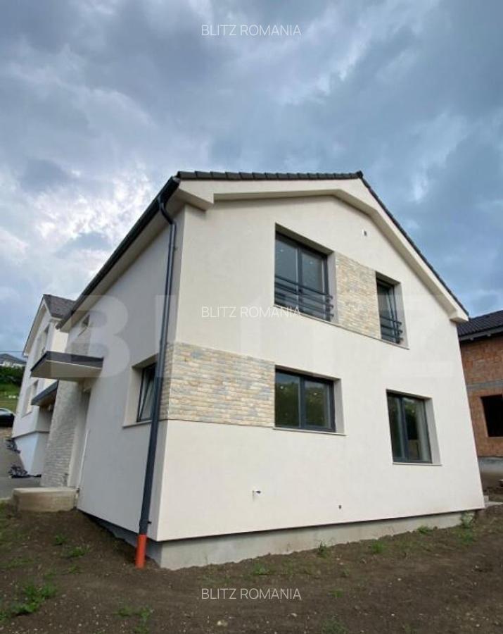 Casa cu 4 camere, 120 mp, incalzire in pardoseala, 250 mp de - 1