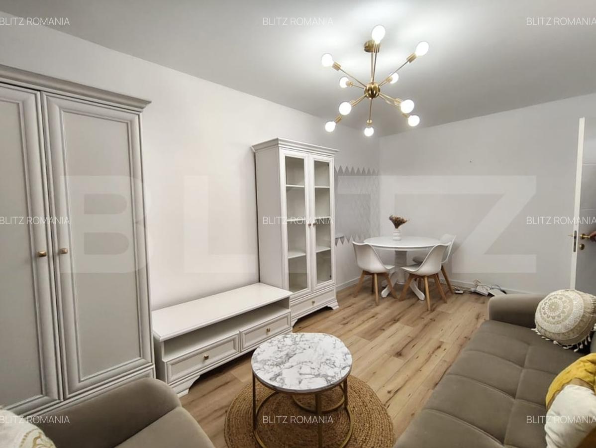 Apartament spatios, 3 camere, 2 bai, 2 balcoane, Rogerius – amenajat modern - 4