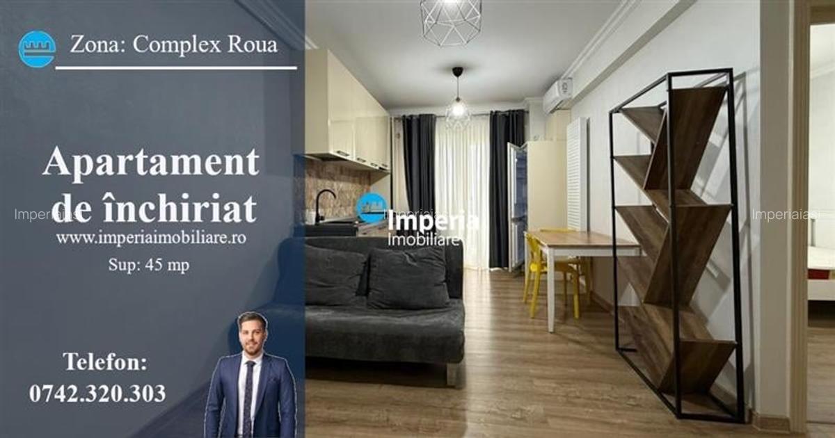 Inchiriez apartament 2 camere, open space, Complex Roua Residence - 7