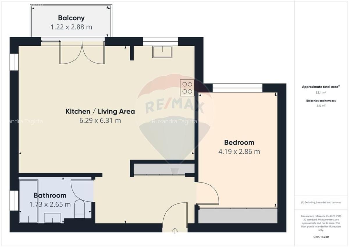 Prima inchiriere: apartament 2 camere|loc de parcare|boxa - 12