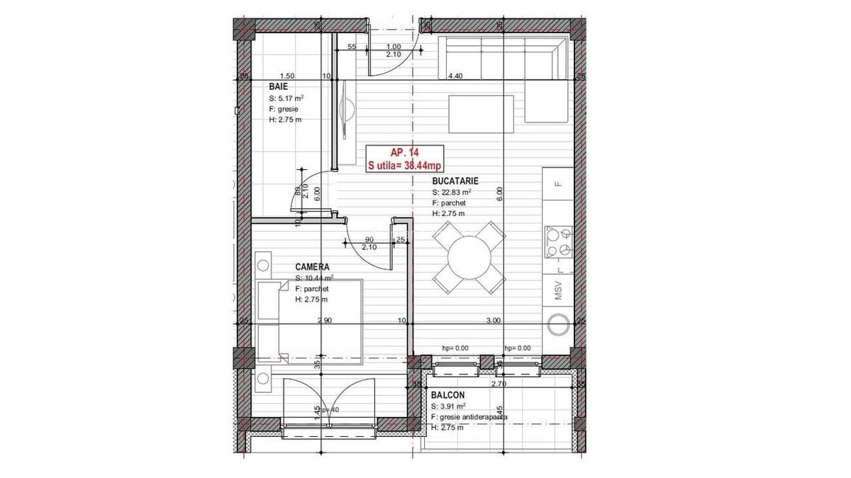Giroc-ESO | 3 Camere | Curte proprie | Bloc cu Lift - 15