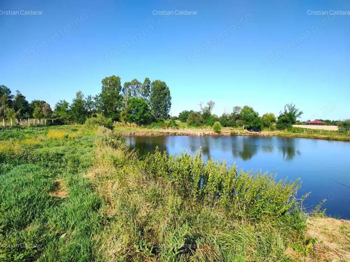 Teren 18.247 mp cu balta de pescuit Misca, Comuna Chislaz, Bihor - 6