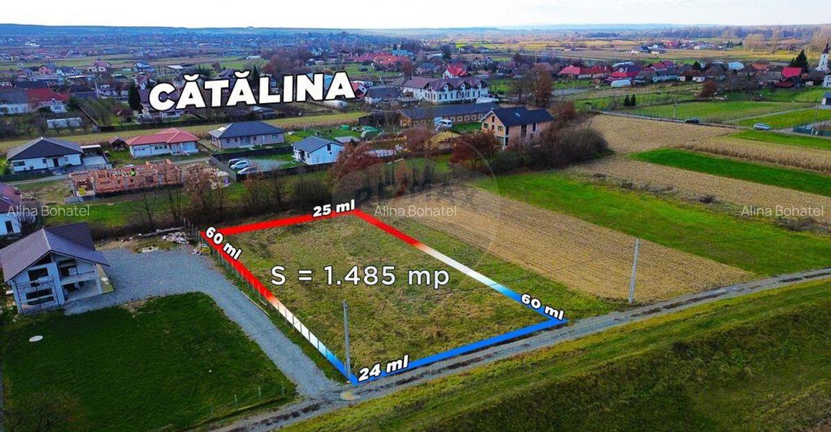 Teren intravilan de vanzare in Catalina langa Han - 2