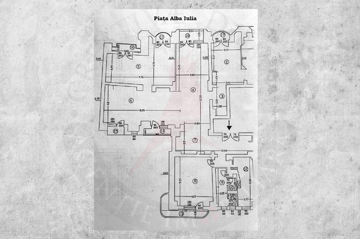 Unirii - Piata Alba Iulia, Rond, Spatiu de birouri, 230 mp - 16