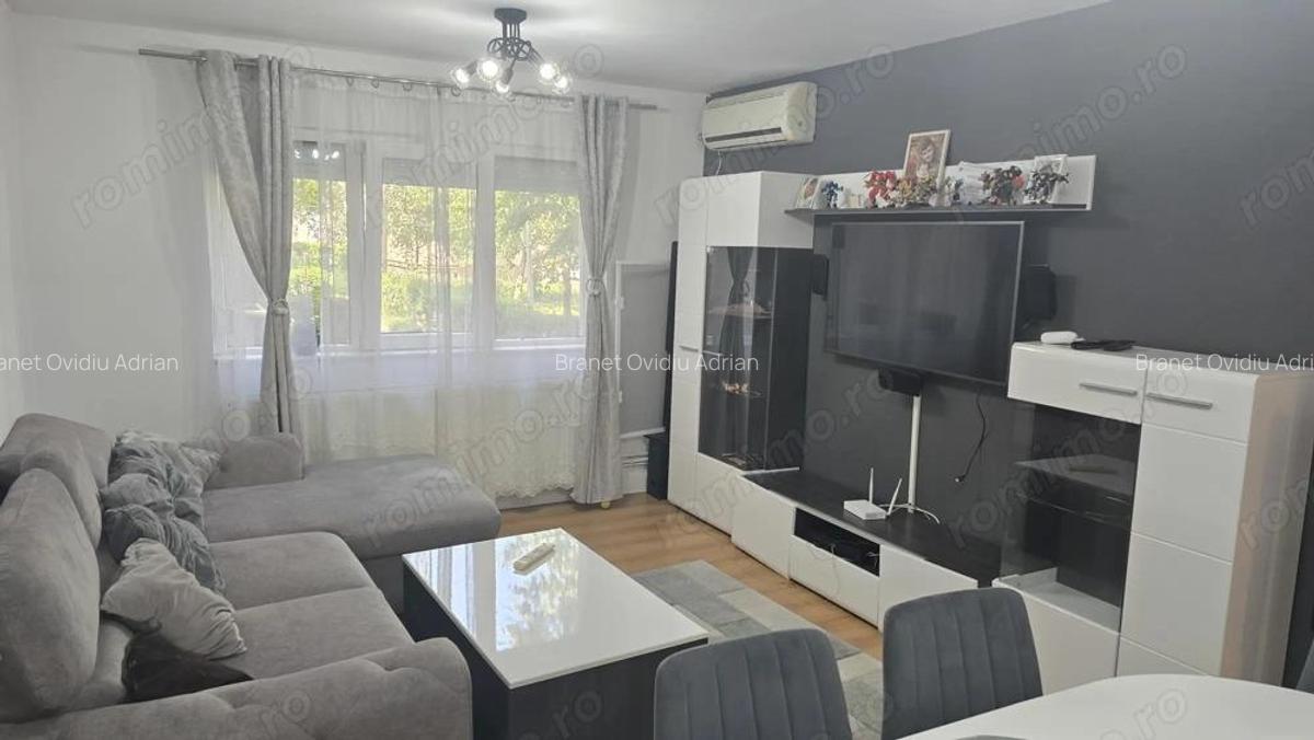 Vand apartament 3 camere decomandat in Deva, Saturn (Politia Municipiului), parter inalt, mobilat - 1