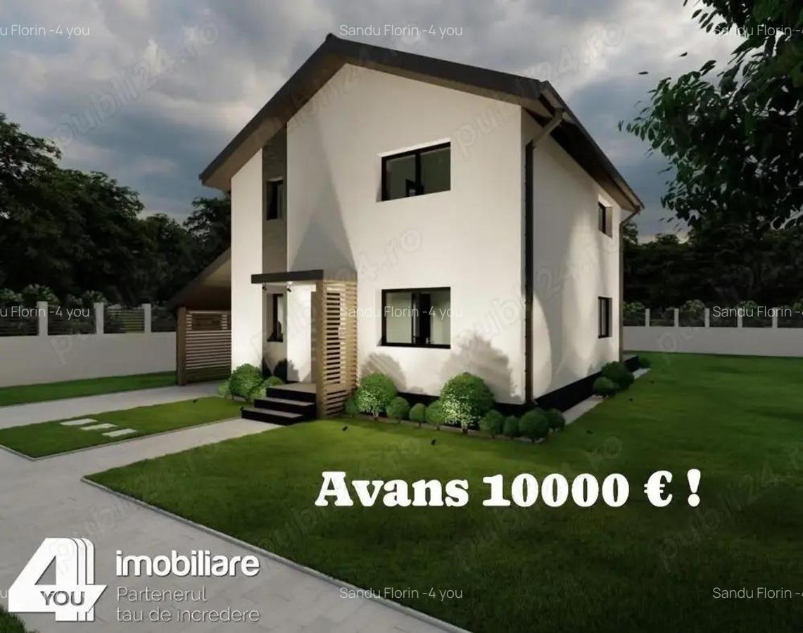 Casa noua, AVANS DOAR 10000 EURO !!! Cartier Athena, comision 0% - 10
