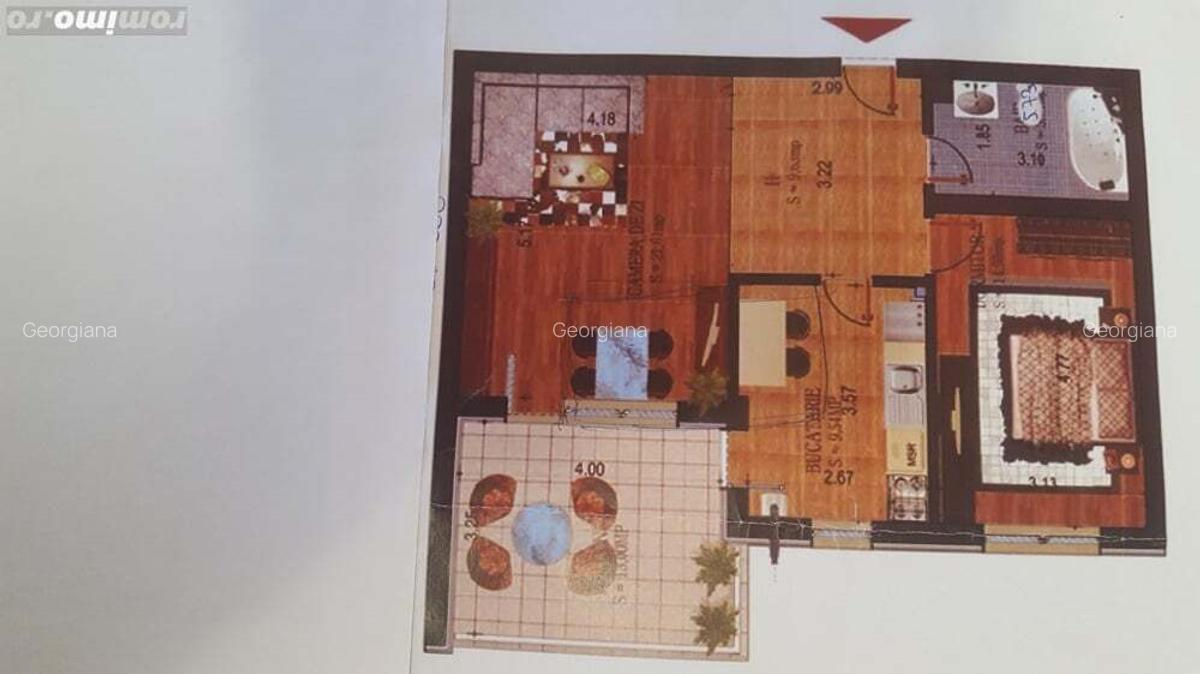 Proprietar Apartament 2 camere Aviatiei, 75 mp, nou decomandat Metropolitan Resid,lg M.Aurel Vlaicu - 1