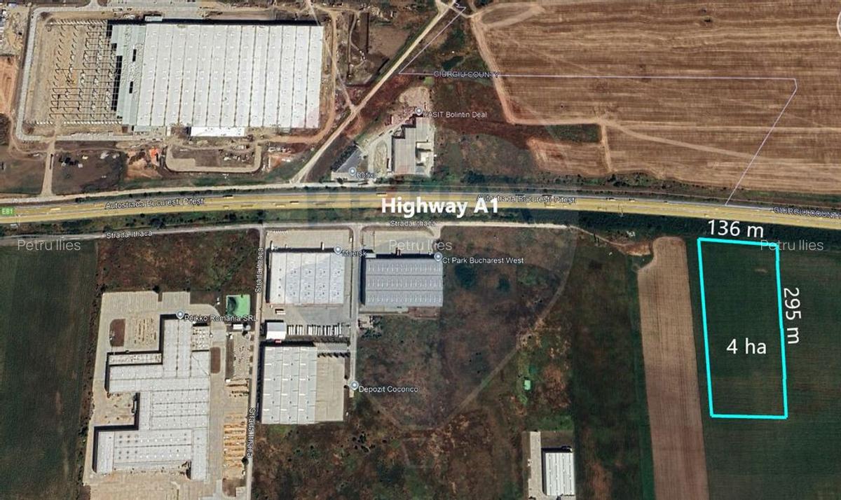 Teren intravilan pentru logistica sau depozitare la... - 2