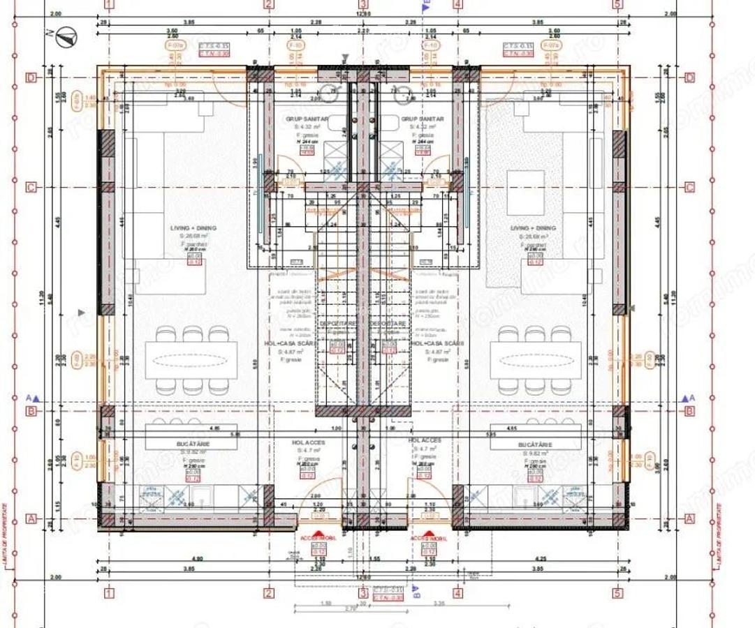 Teren 440 mp, cu autorizatie duplex, strada asfaltata, Mehala, Comision 0 - 14