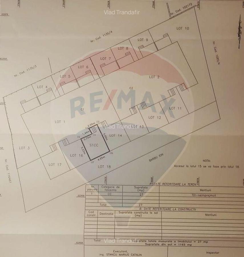 Vanzare ap. 3 cam. | 126 mp | Bragadiru | curte | pod | p... - 13