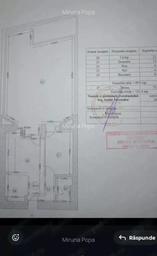 Apartament nou | 2 camere Barbu Vacarescu | terasa 72 mp - 7