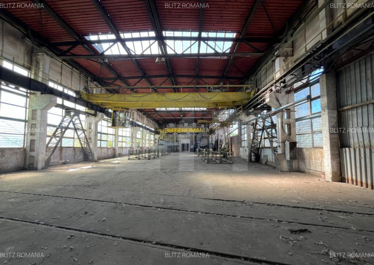 Hala industriala de inchiriat 1.000 mp + teren 5.000 - 15