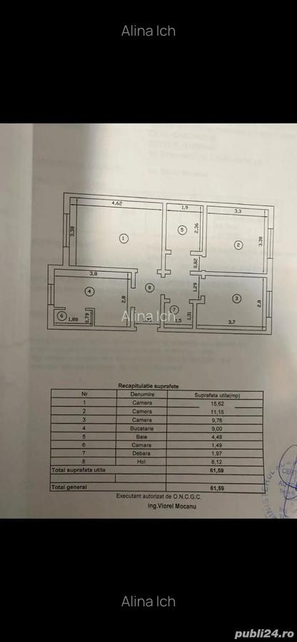 Apartament 3 camere Dacia - 1