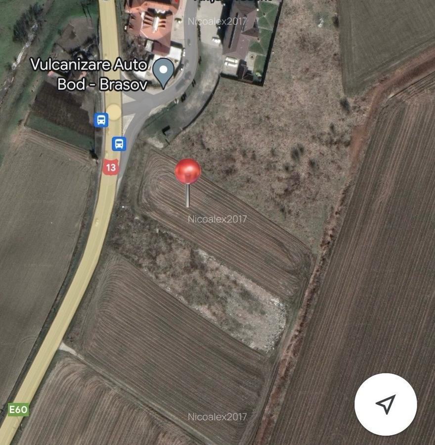 Teren Intravilan Construibil P+3 DN13 zona Hanul din Ardeal-Brasov - 1