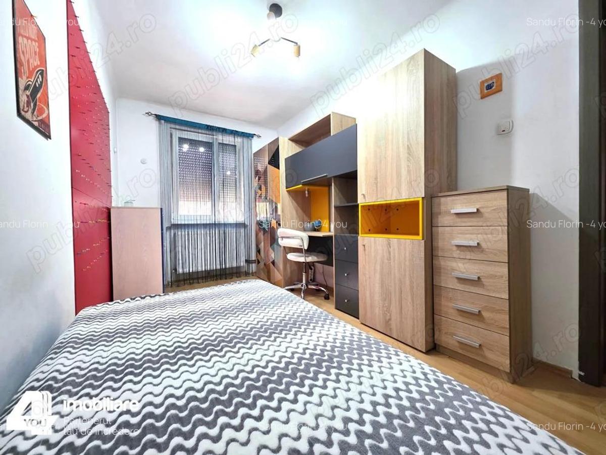 Apartament 3 camere Central 88 mp et.3 termoteca renovat utilat - 4