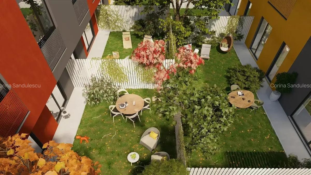 Casă tip duplex cu 2 camere și grădină Pipera - 1