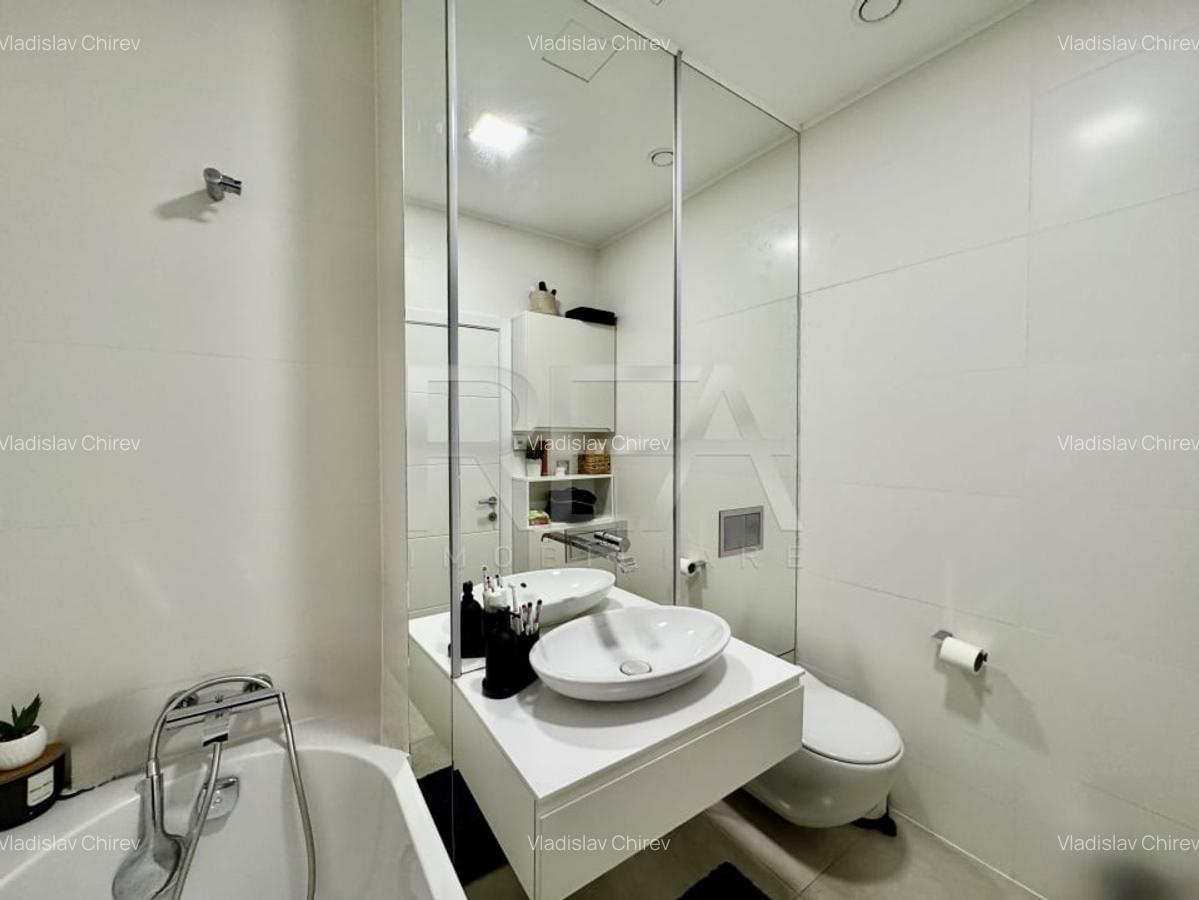 2 camere cu tavan inalt + terasa mare | Bloc nou Kiseleff - 8