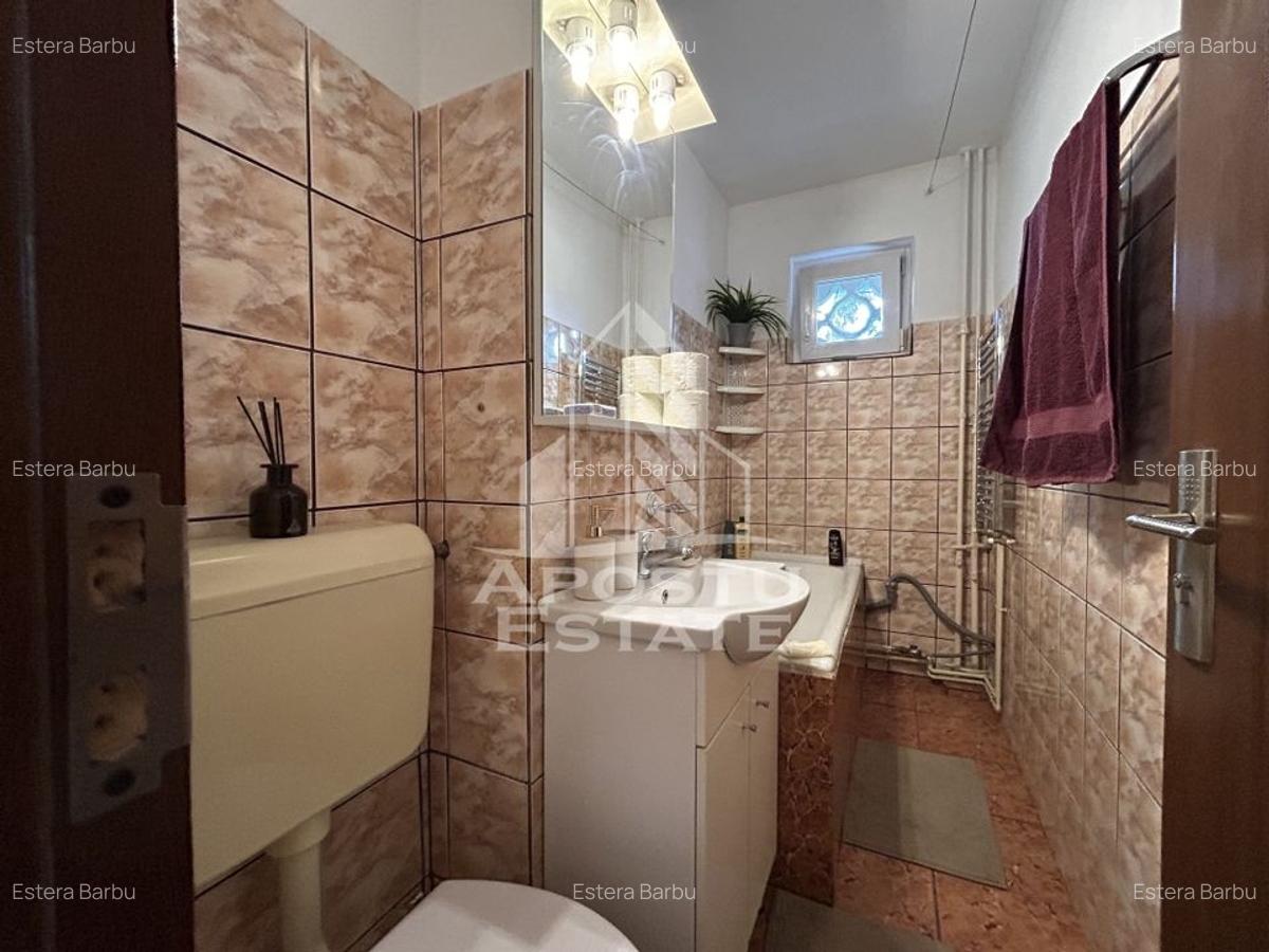 Apartament 3 camere, lângă Spitalul Județean, etaj 2, bloc anvelopat - 9