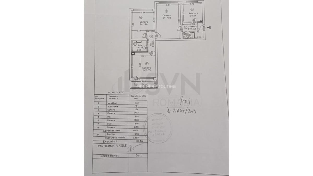 REA1023910 Apartament 3 camere I Mobiat si Utilat I Bloc Reabilitat I Colentina - 13