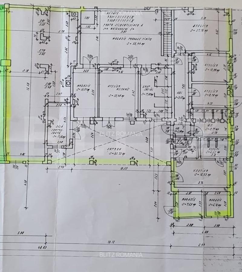 Spatiu Industrial de inchiriat, 350 mp, zona Dambul Rotund - 1