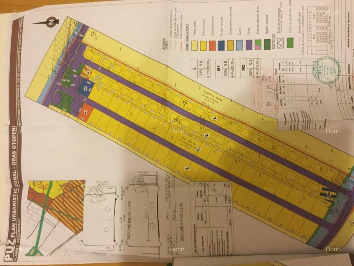 TEREN INTRAVILAN ,INVESTITIE,OTOPENI , PUZ APROBAT, 17000 MP,C.BRANCOVEANU - 2